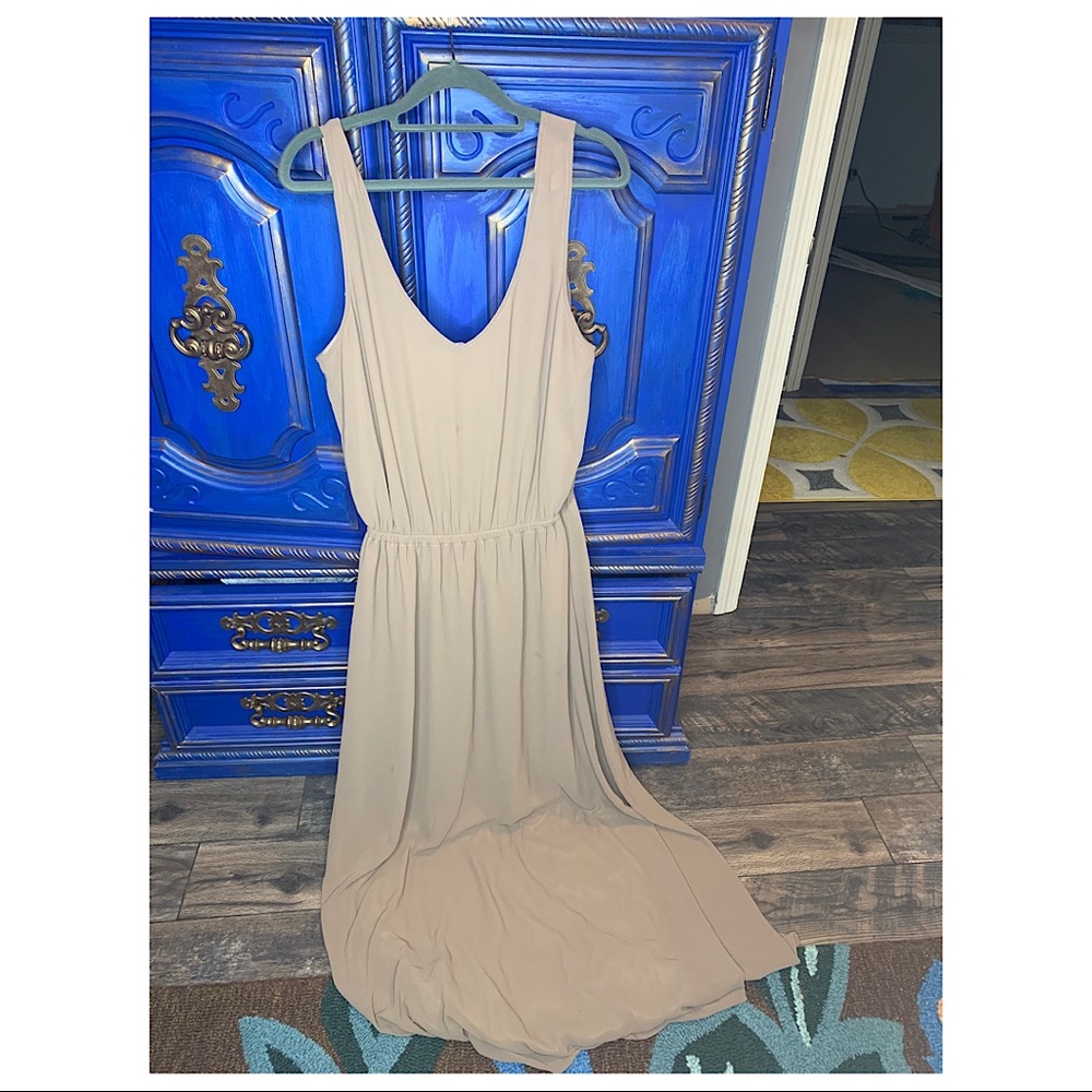 Show Me Your Mumu Kendall Maxi Dress Taupe 2XL - Picture 2 of 6